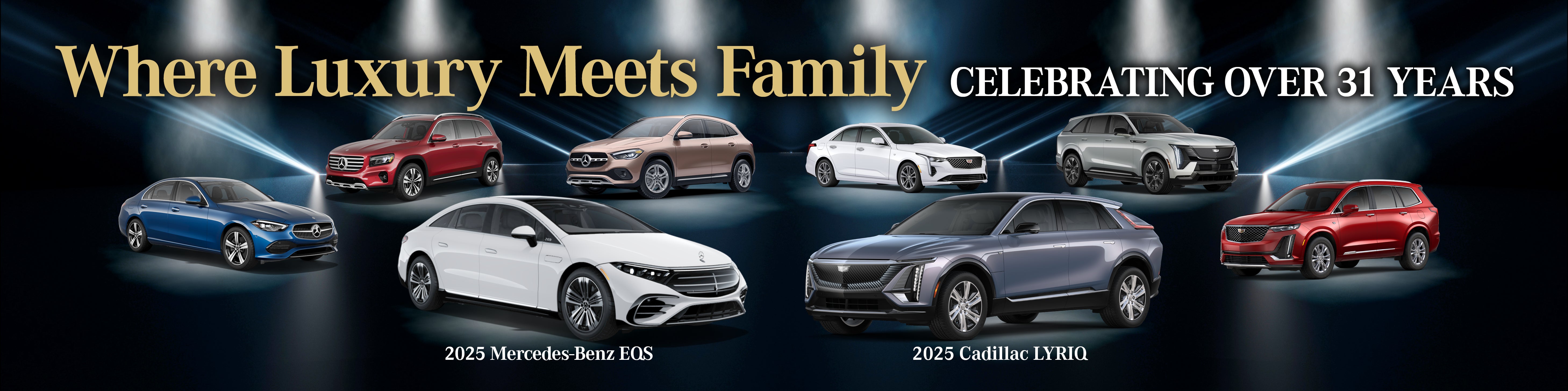 Where luxury meets family celebrating over 31 years